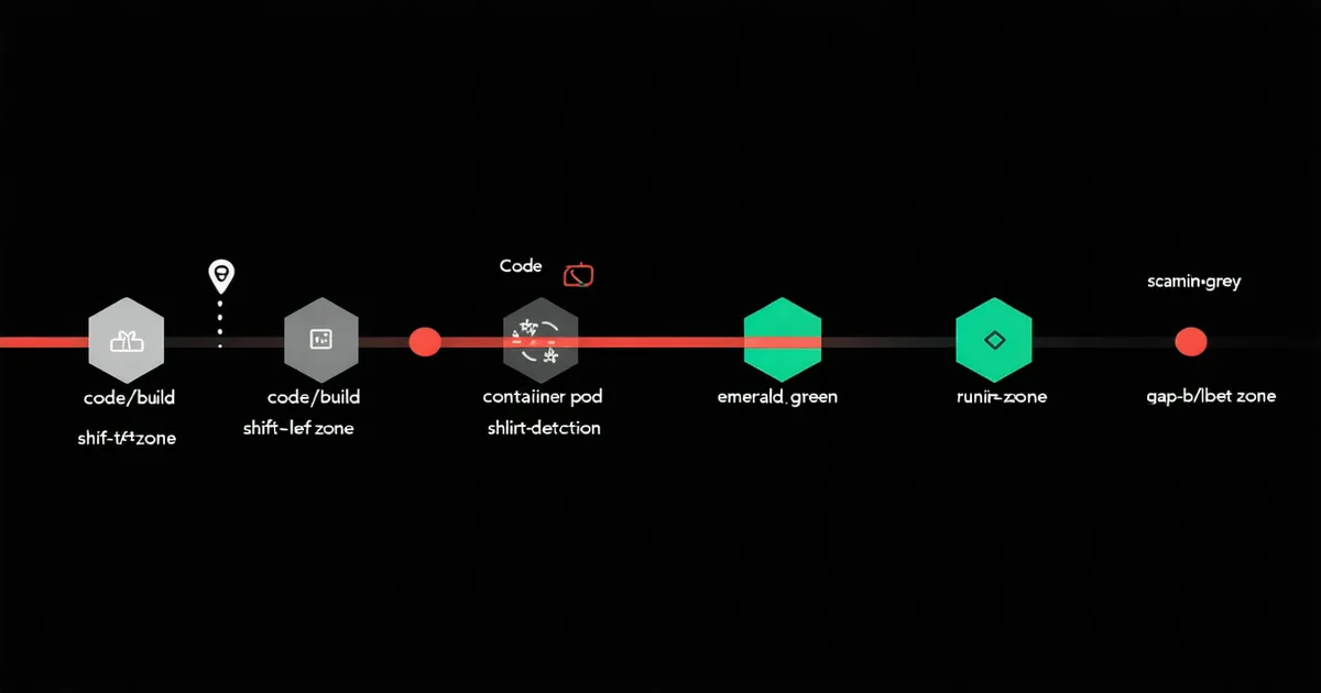 Runtime detection vs shift-left scanning coverage concept